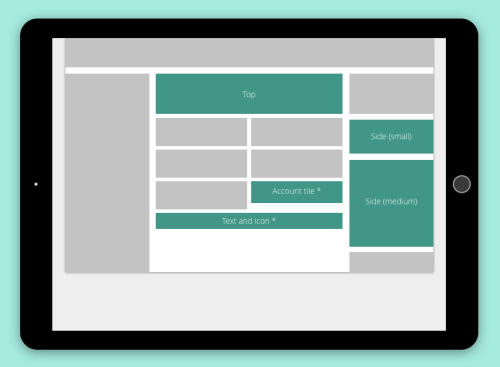Ad locations (tablet)